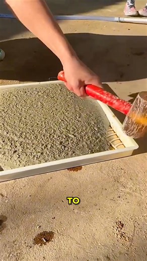 Concrete Tile Making. #ConcreteWork #TileMaking | Gizmo Trends