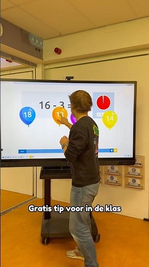 Calculating with balloons! Prowise Presenter Tip!