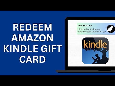 How to Redeem Amazon Kindle Gift Card