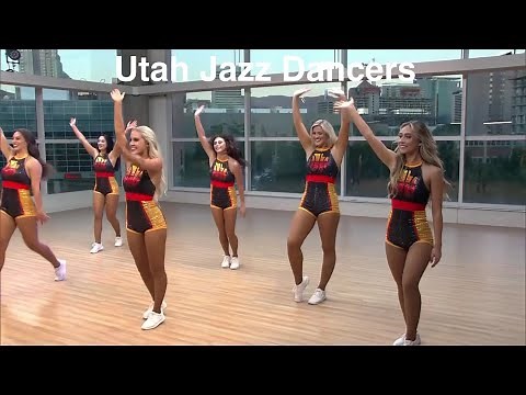 Utah Jazz Dancers - NBA Dancers - 6/2/2021 Halftime dance performance -- Jazz vs Grizzlies