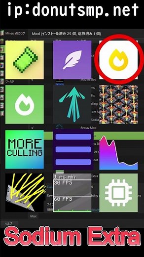 【DonuSMP】1.21.11 おすすめmod紹介！ #donutsmp #マイクラ #マインクラフト #minecraft #まいくら #紹介 #豆知識 #mod #mods