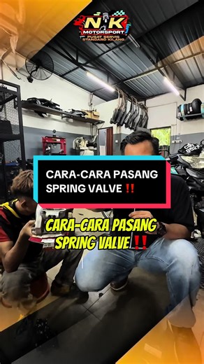 Panduan Pemasangan Spring Valve di Motorsports