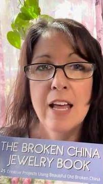 Learn How To Make Jewelry from Vintage Broken China! #jewelrymaking #diycraft