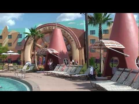 Cozy Cone Pool at Radiator Springs Pixar CARS Area of Disney's Art of Animation Resort, Disney World