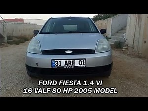 FORD FIESTA 1.4 VI 16 VALF 80 HP İNCELEME VE TEST SÜRÜŞÜ.