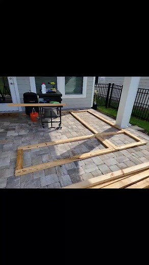 DIY outdoor kitchen. Done! #hardwork #outdoorkitchen #diyproject #doneanddone