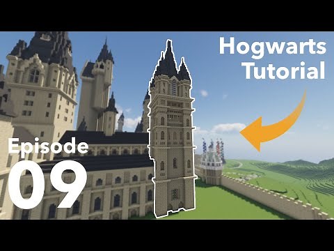 How to build Hogwarts in Minecraft - Episode 9 - Bell Towers