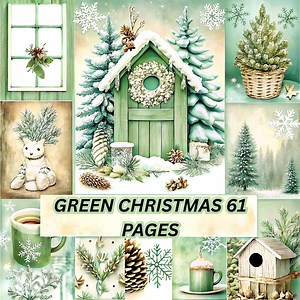 Green Christmas Ideas, Sustainable Decor, Gifts, Holiday Tips,junk Journal,printable Images,digital Kit - Etsy Canada