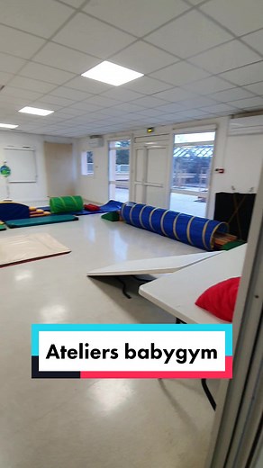Un nouveau parcours de babygym ? 😉 #apa #metier #decouverte #babygym #autonomie #baby #motricite #foryou #pourtoi