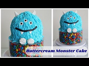 Buttercream Monster Cake