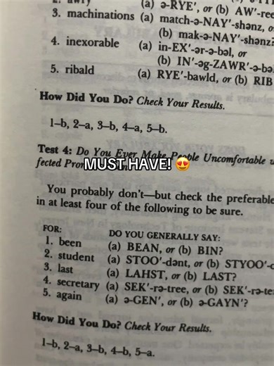 — Test your pronunciation, grammar and vocabulary!! 🔥 You must have! 😍 #grammar #english #book #better