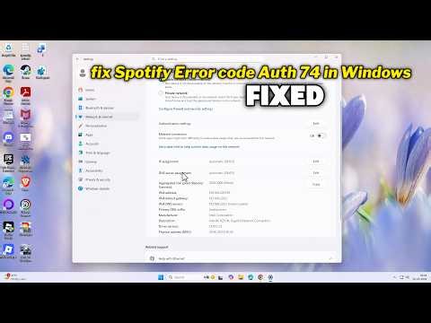 (FIXED) Spotify Error code Auth 74 in Windows