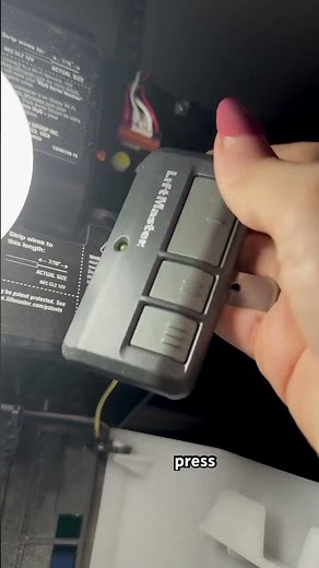 How to program your garage remote with Liftmaster… very easy - just few steps