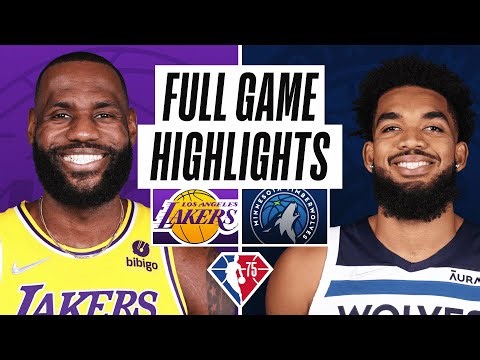 LAKERS at TIMBERWOLVES | FULL GAME HIGHLIGHTS | March 16, 2022