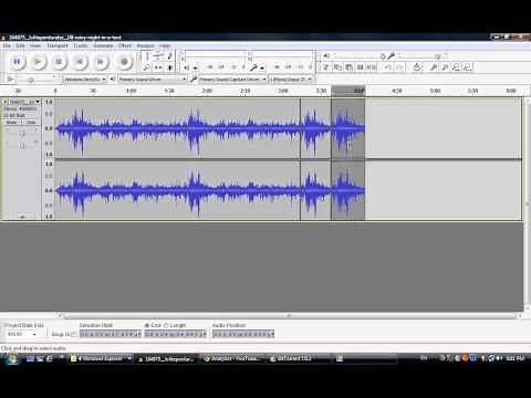 Audacity - Copy and Paste