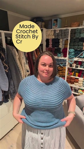Top Down Crochet Top