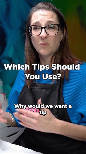 19K views · 1.3K reactions | Ever get confused on which tip to use? YN Director Of Education @karenfornails explains when to use your different types of tips. | Young Nails | Facebook