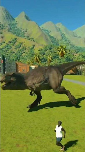 T-Rex Escapes… Then Gets Captured 😱🦖- Jurassic World Evolution 3