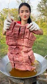 Coking yummy deep fried beef recipe
