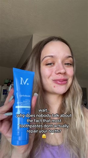 check your toothpaste labels for ingredients that work🫣😁✨ #nanohydroxyapatite #toothpaste #enamel #toothwhitening #oralhealth