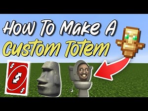 How To Make ANY PNG a Totem of Undying In Minecraft (Updated 1.21)