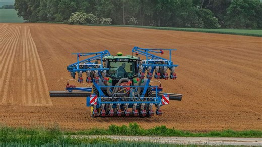 Monosem › Monosem MS-groentezaaimachines met elektrische aandrijving