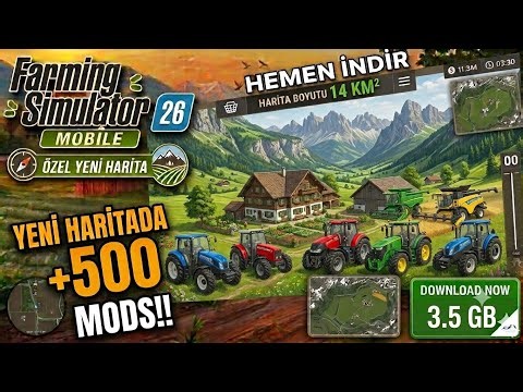 FS 26 (+500) PACKED WITH LEGENDARY MODS! 3GB FOR YOU / REGRET IF YOU DON'T DOWNLOAD