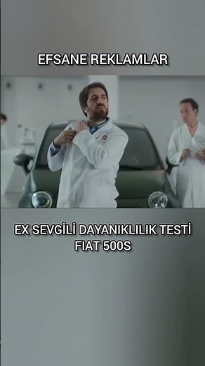 Efsane Reklamlar Fiat 500S Sevgilinin Öfkesi