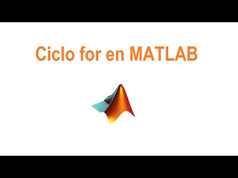 Ciclo for en MATLAB