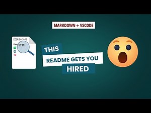 Write a Killer GitHub README Using Markdown in VS Code 💻 | Impress Recruiters & Stand Out 🚀