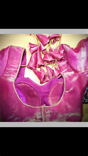 blouse design Latest Blouse Design with Stone Chain Work | Fashion Trend 2026 ✨ #shorts