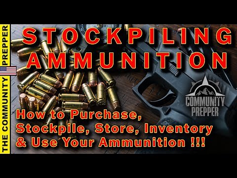How To Stockpile Ammunition. Long Term Storage for Preppers