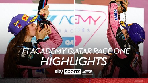 F1 Academy Race 1 Highlights | Qatar Grand Prix