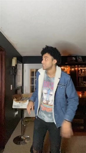 Dad was putting tile down in the next room and he stopped what he was doing to vibe with me haha🤦🏾‍♂️🤣I think he liked the slo-mo too👀😂 #foryou | Thomas Hayes