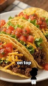 Easy Beef Tacos in 20 Minutes! 🌮🔥 #easyrecipes #cooking