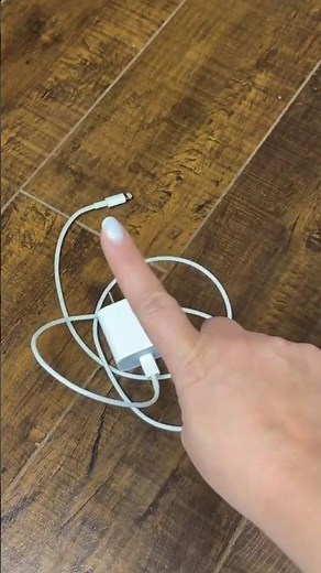 Life Hack 👌 Best Charger Cable Folding Trick You Need to Know