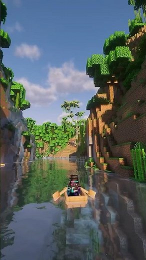 Revamping Minecraft’s Jungle Tree 🌴✨ (Timelapse Build) #minecraft #minecraftbuilding #tree