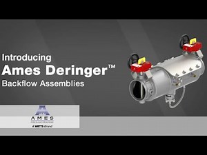 Introducing Ames Deringer™ Backflow Assemblies
