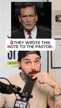 He read this out loud to the Church