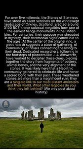 These 5,000-year-old stones tell a story of ancient rituals, but what secrets do they still keep? #ancienthistory #archaeology #history | Archaic Origins