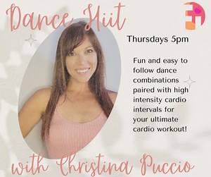 Join us for the exciting new class with Christina Puccio! | Fitness Incentive