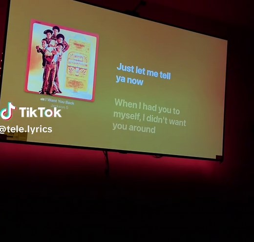 Jackson 5 Song Lyrics on Television