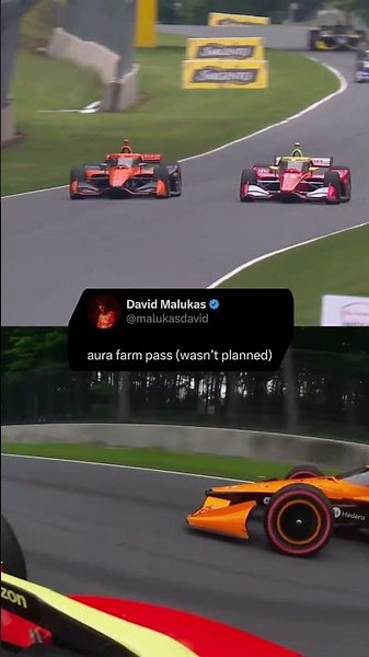 Took the farm part a little too seriously 👨‍🌾 #indycar #racing #davidmalukas