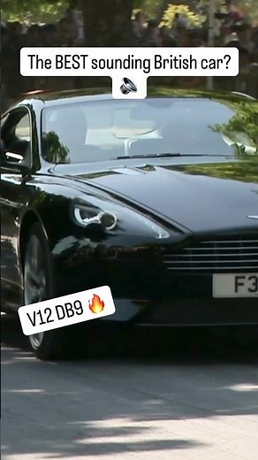The BEST SOUNDING British Car? | Aston Martin DB9 #beaulieu #shorts #youtubeshorts #astonmartin