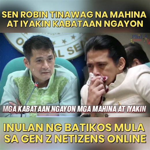Sen Robin Padilla TINAWAG Na MAHINA at IYAKIN Ang Kabataan Ngayon! BINATIKOS Ng Mga Gen Z! | Philippine Trending News - PhilNews
