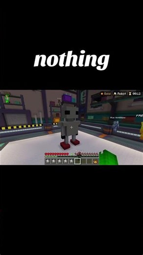 Robots took over my game #minecraft #buildbattle