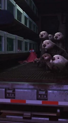 Dory Reaches The Truck To Rescue Marlin And Nemo | Nemo And Dory Hug - Finding Dory Scene 82