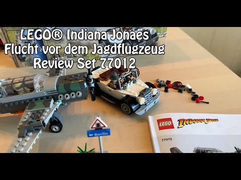 Kurz-Review LEGO Flucht vor dem Jagdflugzeug (Indiana Jones Set 77012)
