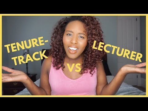 How much do College Professors Make? | Tenure-track v. Lecturer