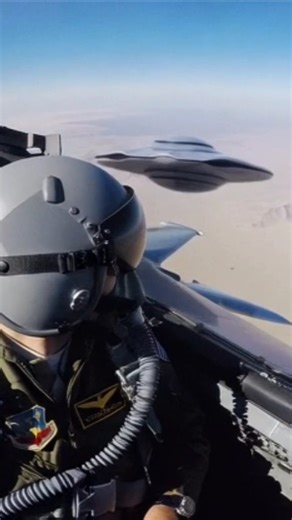 UFO chases US pilot on F-16 #ufos #alien #reels | Ufo Ufos